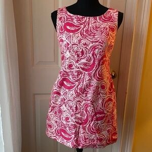 𝅺LILLY Pulitzer Jubilee Collection Shift Sheath dress Flamalama print 0